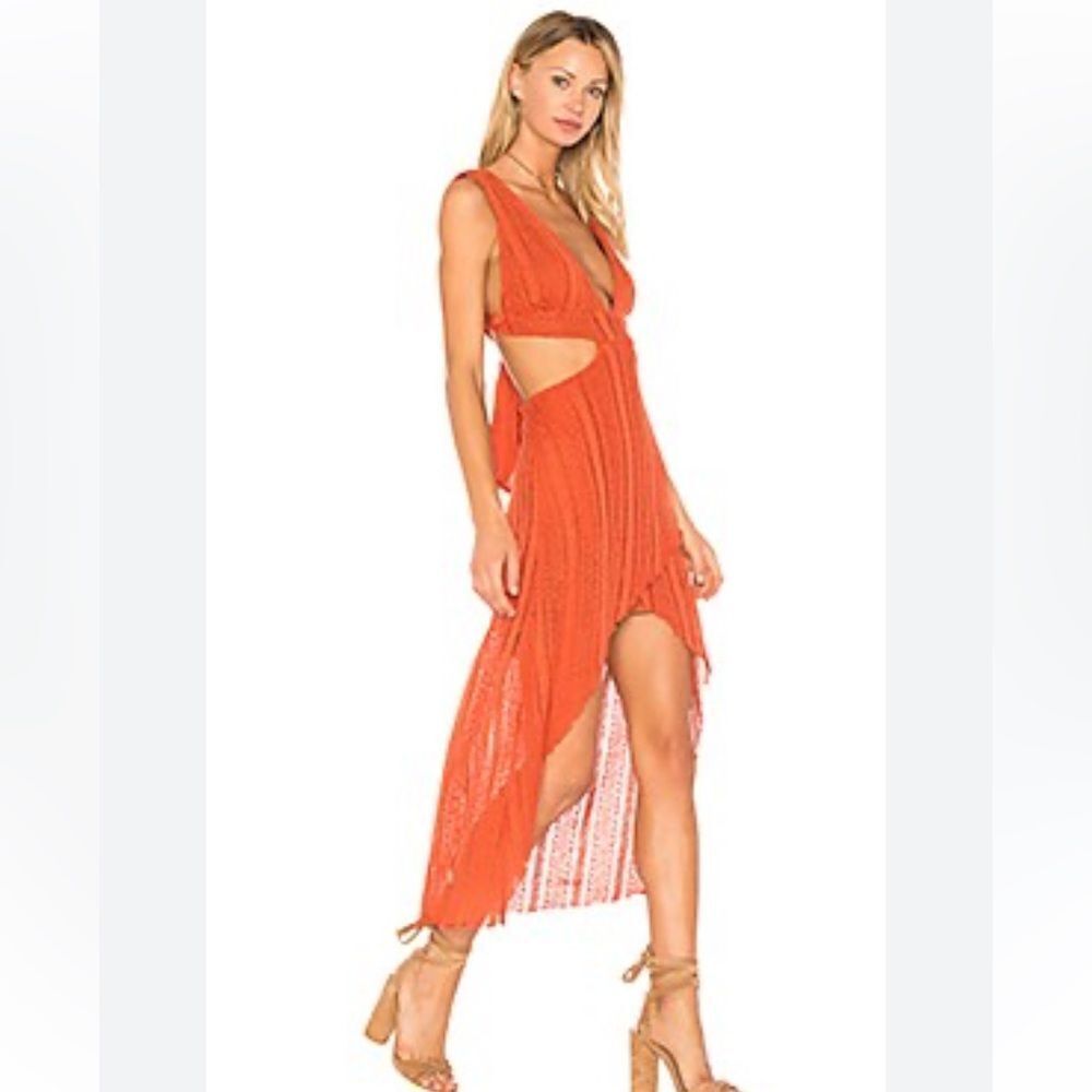 Somedays‎ Lovin’ Brand Road to Wilderness Dress in color Brick Size Small